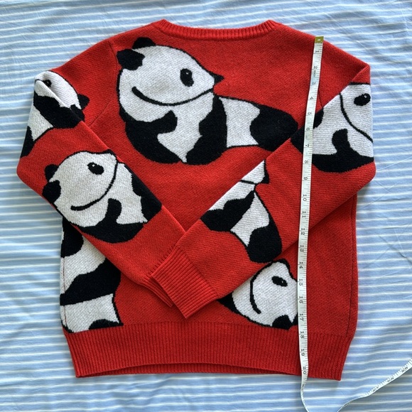 Panda print cashmere sweater - Picture 5 of 6